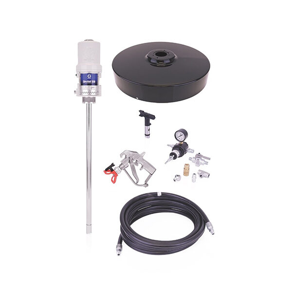Fire-Ball® 300 Series 15:1 Undercoating 400 lb. (181 kg) Pump – Stationary Package