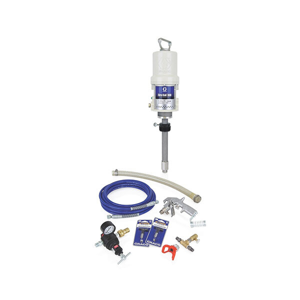 Fire-Ball® 300 Series 15:1 Undercoating 400 lb. (181 kg) Pump – Bung Mounted Stationary Package