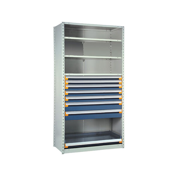 SHELVING WITH DRAWERS