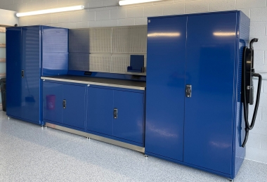 Rousseau offers the deepest cabinets providing up to 30" interior storage.